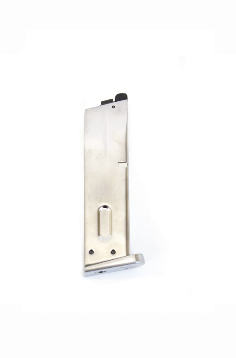 WE M92 PISTOL MAGAZINE SILVER GBB