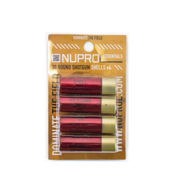 NUPROL 30RND PACK OF 4 SHOTGUN SHELLS