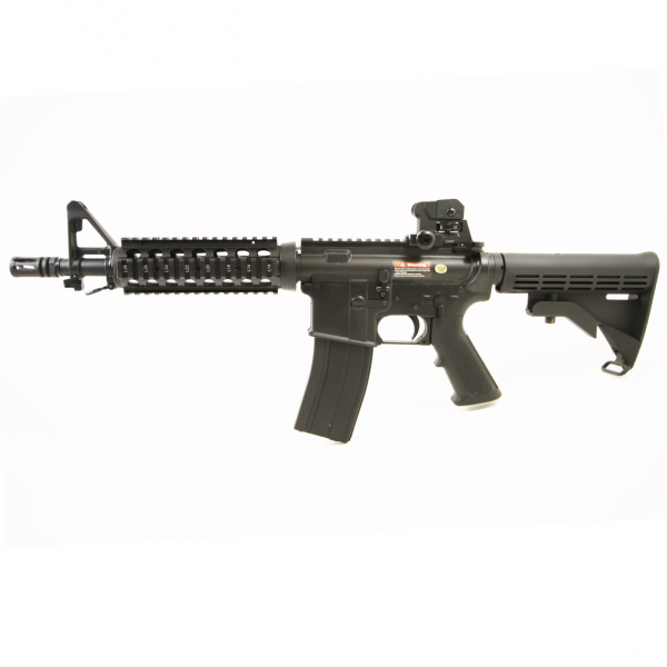 Golden Eagle M4 RIS CQB GBB Rifle MC6624 POLYMER WITH METAL RAIL