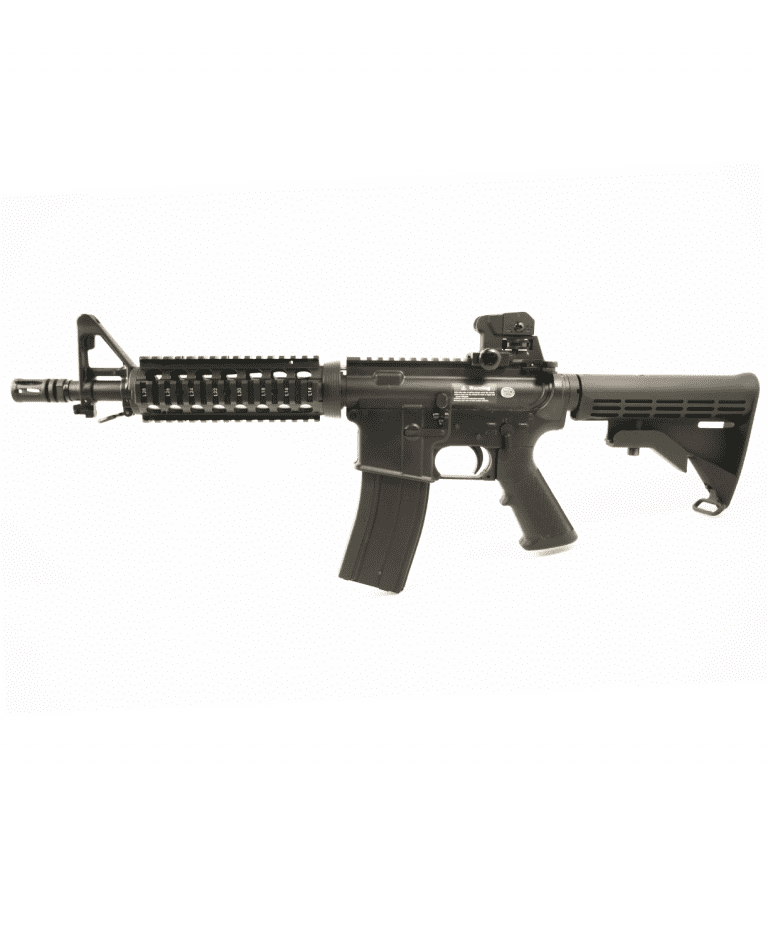 Golden Eagle M4 RIS CQB GBB Rifle MC6624 POLYMER WITH METAL RAIL