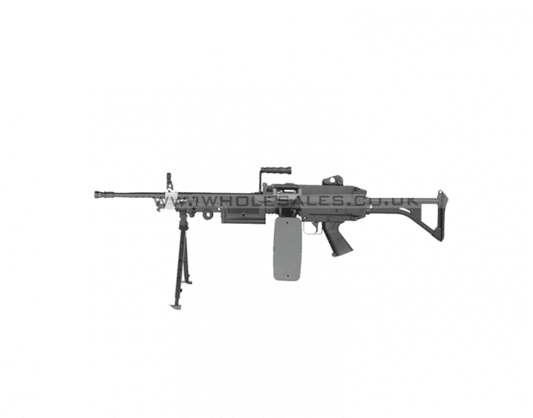 FN HERSTAL MINIMI M249 MK1 (SKELETON STOCK-AK-249-MK1-BLACK)