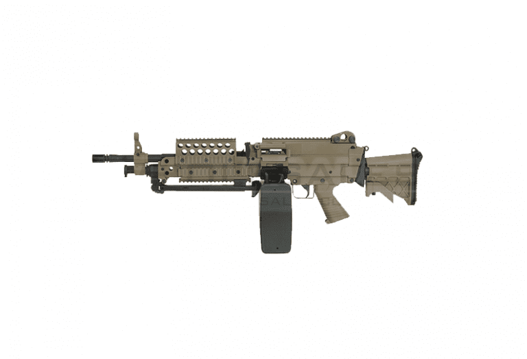 FN HERSTAL MINIMI M249 MK46 SUPPORT RIFLE (AK-249-MK46 – TAN)