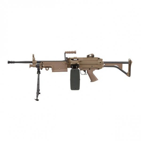 FN HERSTAL MINIMI M249 MK1 (SKELETON STOCK – TAN)