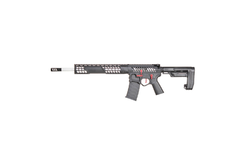 EMG F1 Firearms BDR-15 3G BR2 AR15 AEG Rifle (Black with Red - BDR-BR-2)