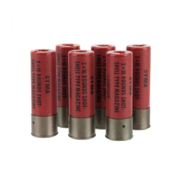Cyma Pack of 6 Shotgun Shell Magazine