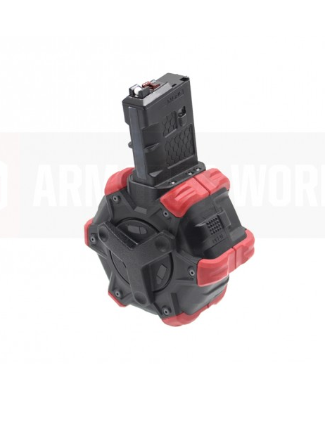 Armorer Works AR Series Adaptive Drum Magazine 350 RND GBB M4