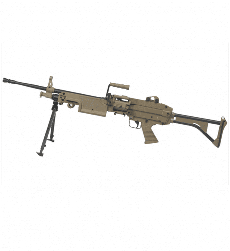 A&K FN LICENSED M249 MK1 MINIMEE TAN