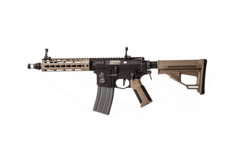 Ares Amoeba Pro KM7 Octarms M4 AEG 7″ Rifle Tan