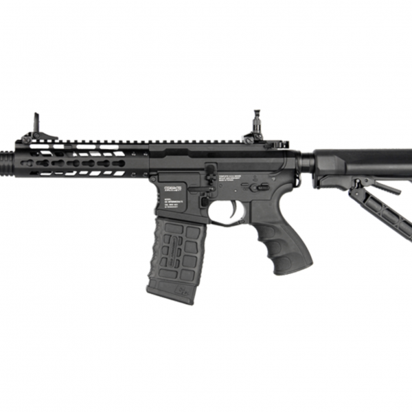 G&G GC16 WILD HOG 7"- BLACK Full Metal Airsoft Rifle Gun