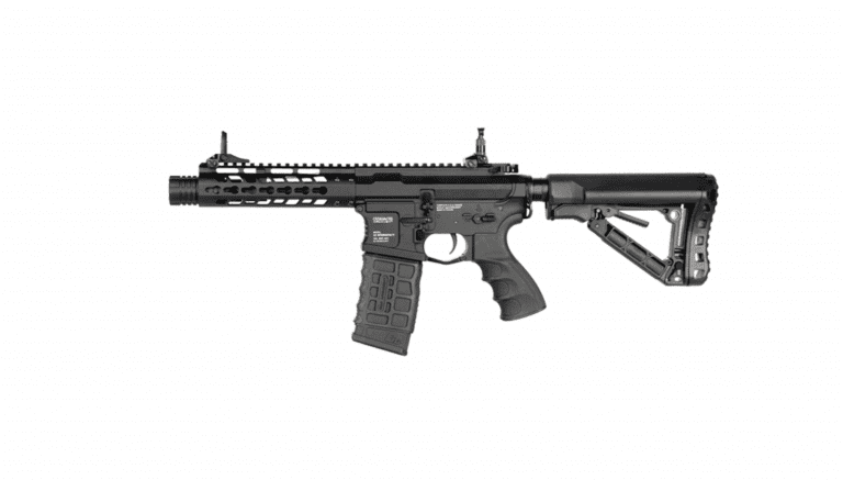 G&G GC16 WILD HOG 7"- BLACK Full Metal Airsoft Rifle Gun