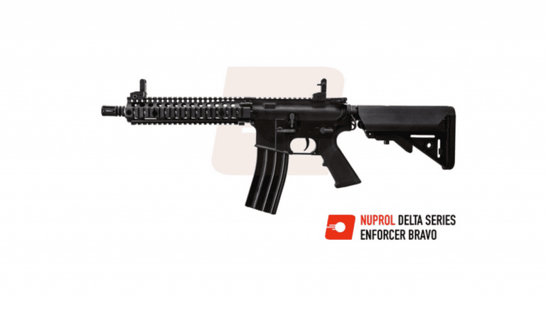 Nuprol Delta Enforcer Bravo M4 Airsoft AEG Rifle Black