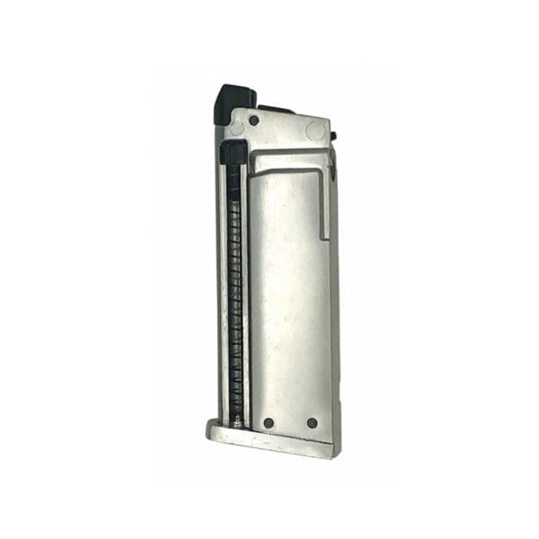 WE CT25 1908 Gas Magazine (8 Rounds – Silver)