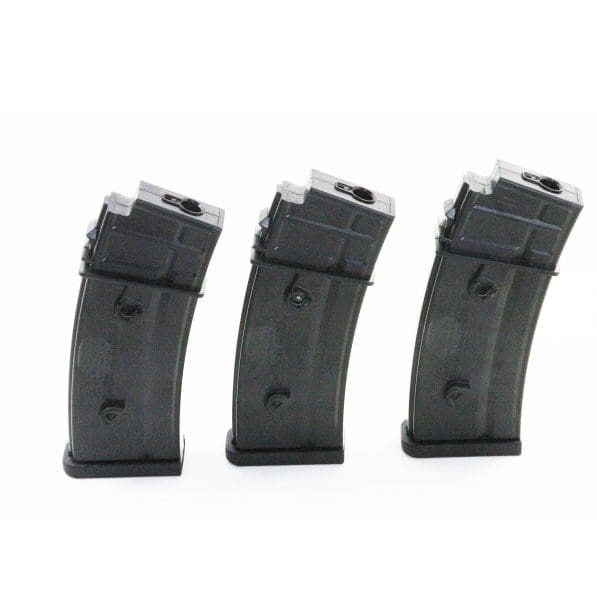 NUPROL G36 MID CAP MAGAZINE 30/125 RND ADJUSTABLE (3 pack )