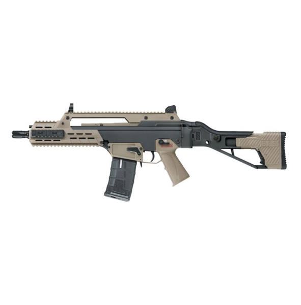 ICS AAR ADVANCED ASSAULT RIFLE BLACK AND TAN