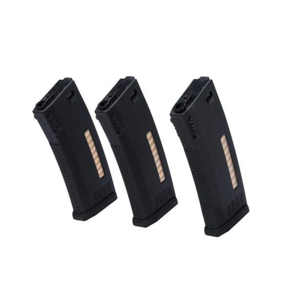 KWA MS120 Mid-Cap Magazine (120 Rounds – M4 / M16 – Black – 197-04300)