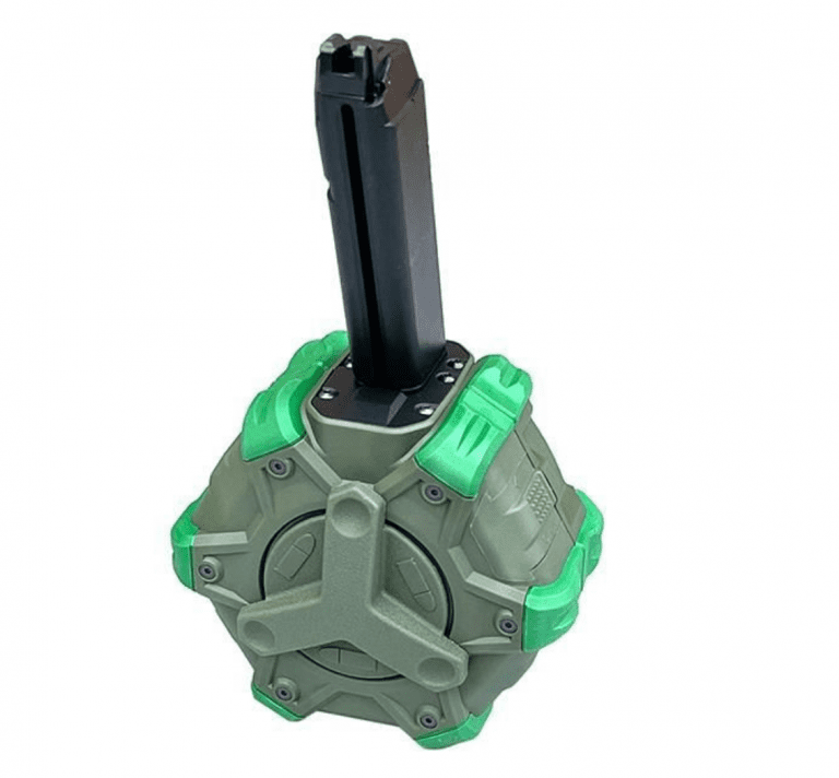 WE Gas Drum Magazine for 17 Series (350 Rounds – OD)