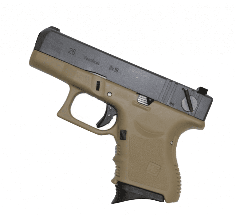 WE 26 GBB TAN PISTOL