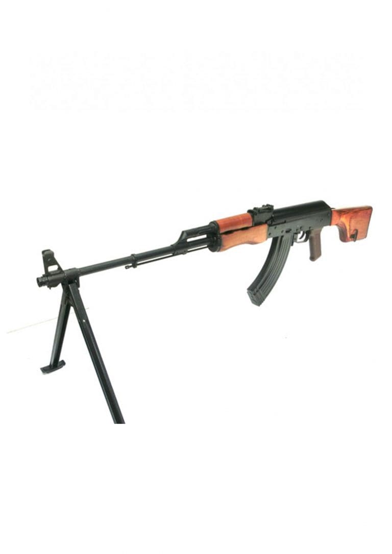 JG RPK RK-74 AEG AIRSOFT RIFLE WITH BIPOD FULL METAL REAL WOOD