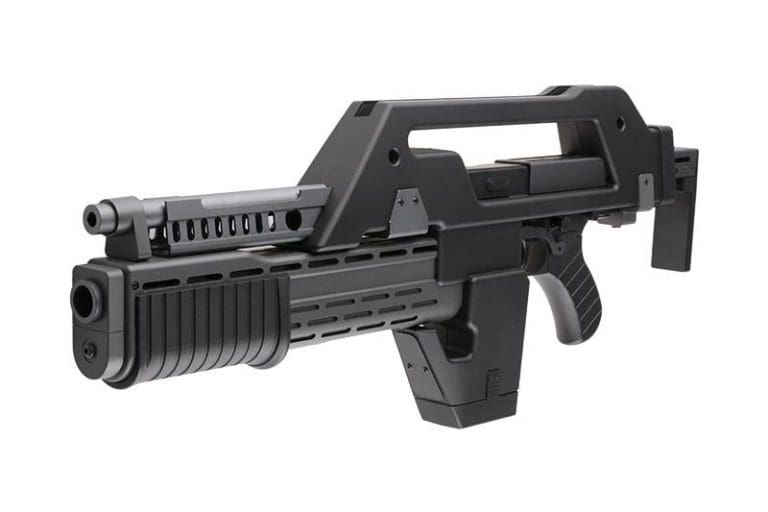 SNOW WOLF ALIEN PULSE AEG ELECTRIC AIRSOFT RIFLE BLACK & GREY
