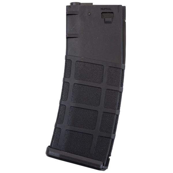 NUPROL N-MAG MID CAP MAG 30/125 RND MAGAZINE BLACK