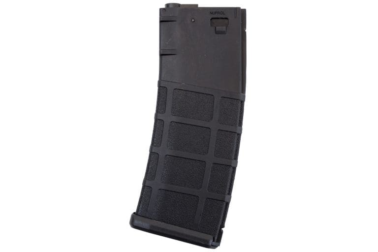 NUPROL N-MAG MID CAP MAG 30/125 RND MAGAZINE BLACK