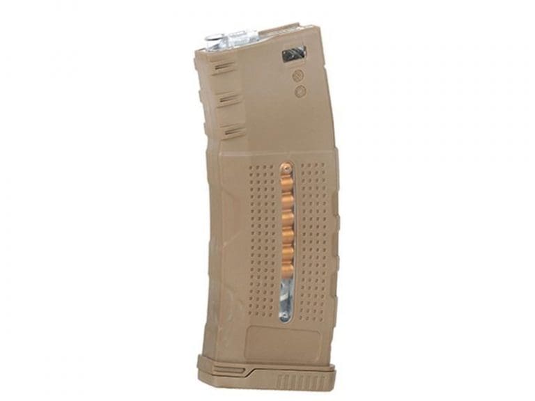BATTLEAXE POLYMER MAGAZINE FOR M4 SERIES MID-CAP 130 ROUNDS TAN PMAG