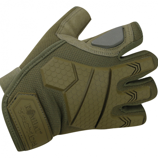 Alpha Fingerless Tactical Gloves - Coyote