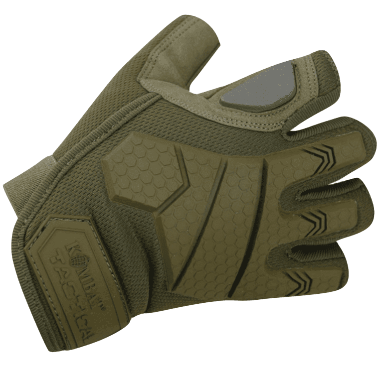 Alpha Fingerless Tactical Gloves - Coyote
