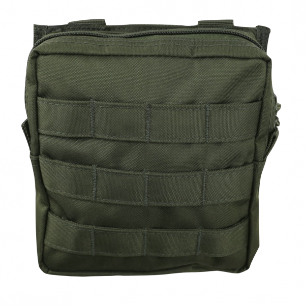 Medium MOLLE Utility Pouch - Olive Green