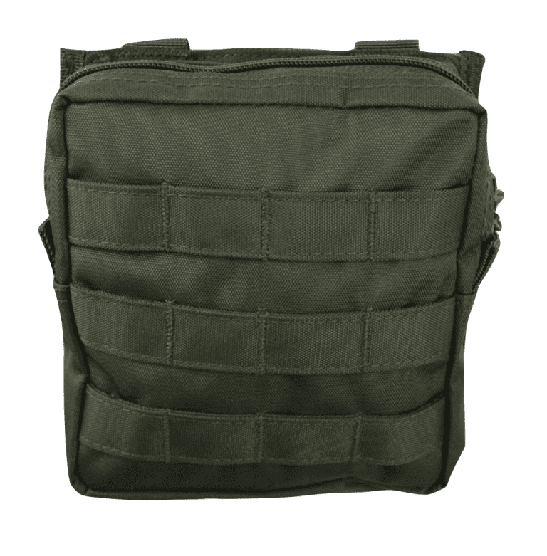 Medium MOLLE Utility Pouch - Olive Green