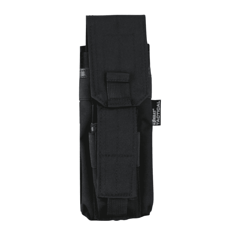 Single Mag Pouch with PISTOL Mag - Black