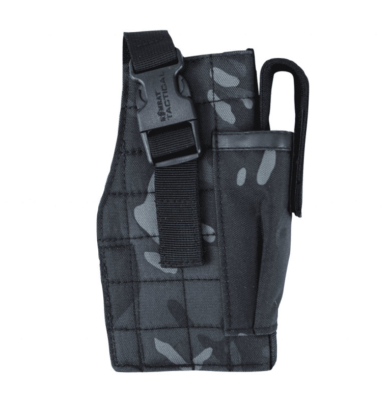 Molle Gun Holster with Mag Pouch - BTP Black