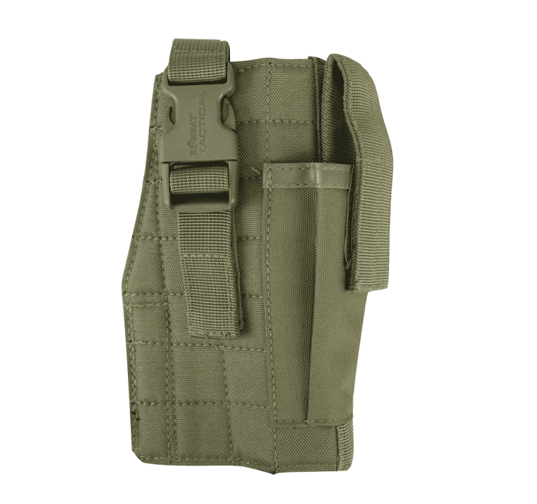 Molle Gun Holster with Mag Pouch - Coyote