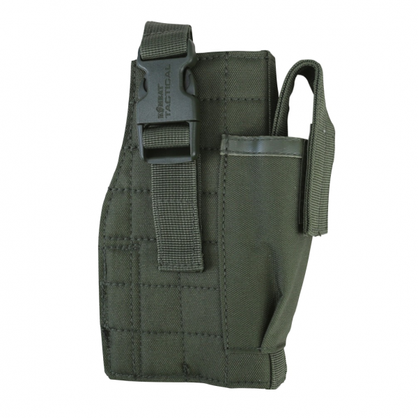 Molle Gun Holster with Mag Pouch - Olive Green