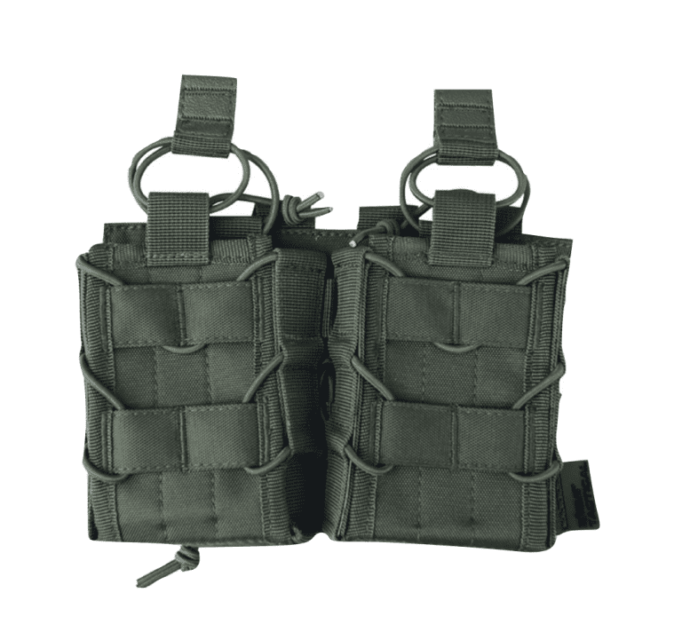 Delta Fast Mag Double - Olive Green (FITS 7.62 MAGS)