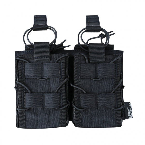 Delta Fast Mag Double - Black (FITS 7.62 MAGS)