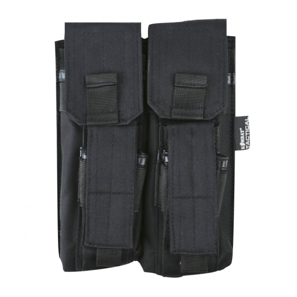 Double Mag Pouch with PISTOL Mag - Black