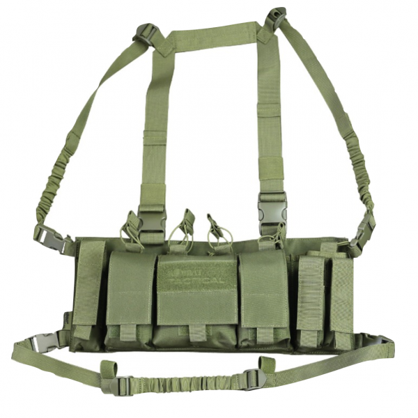 Trojan Chest Rig - Olive Green