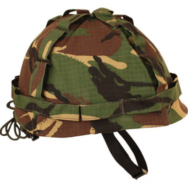 M1 Plastic Helmet with Cover - DPM