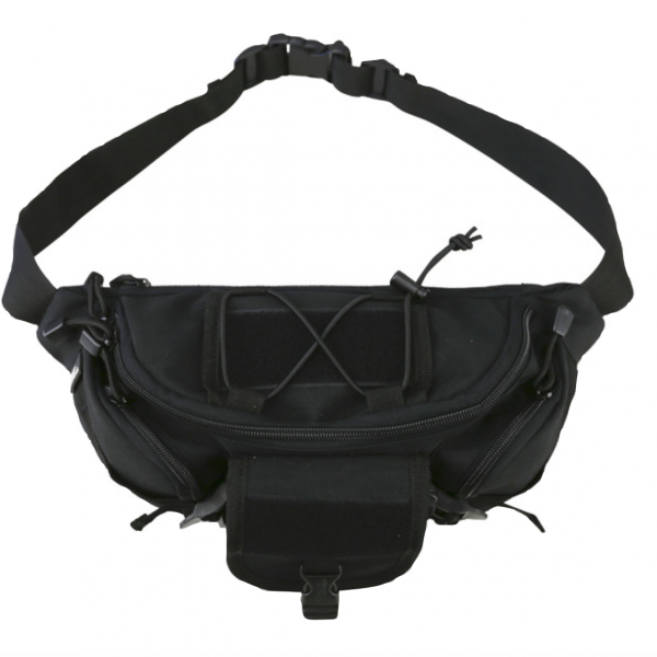 Tactical Waist Bag - Black
