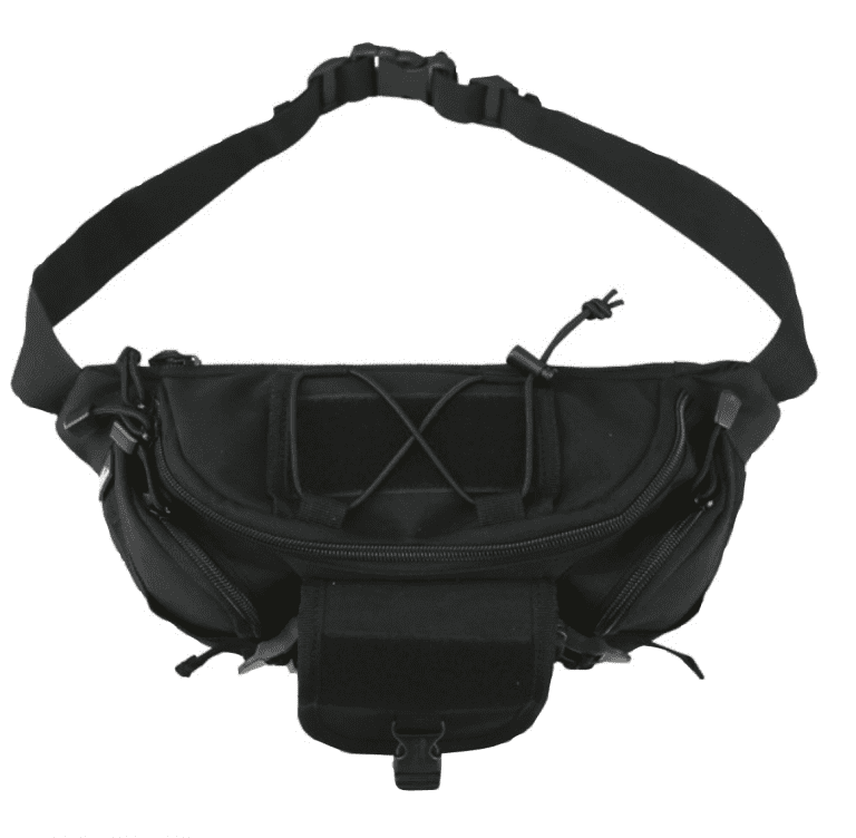Tactical Waist Bag - Black