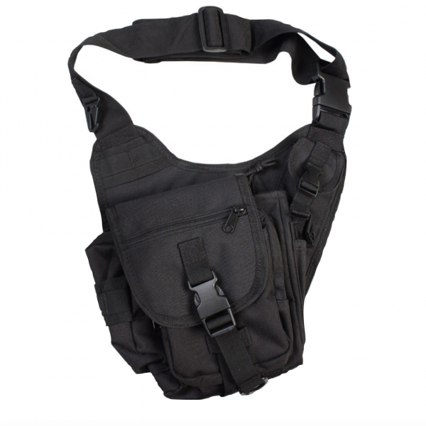 Tactical Shoulder Bag 7 Litre - Black