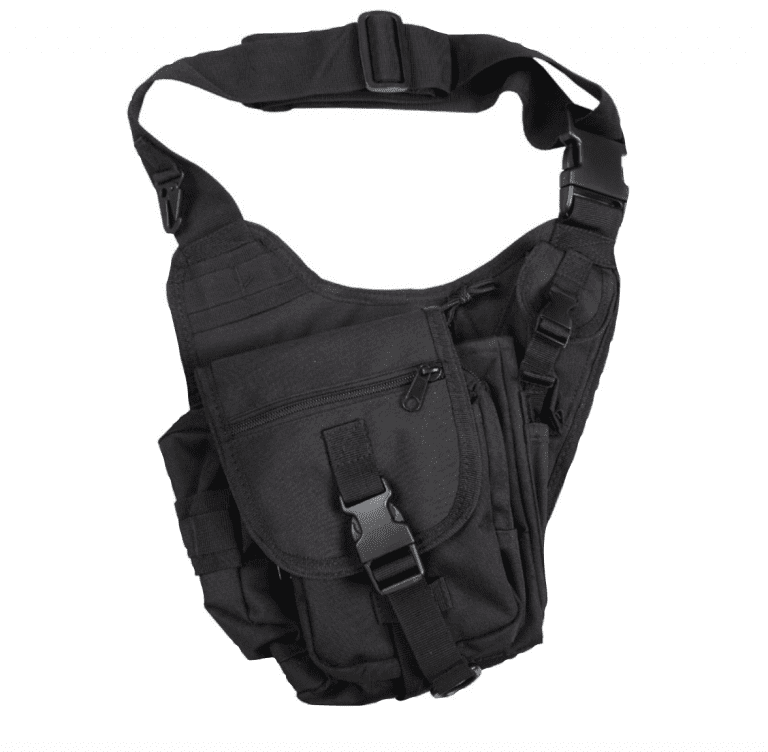 Tactical Shoulder Bag 7 Litre - Black