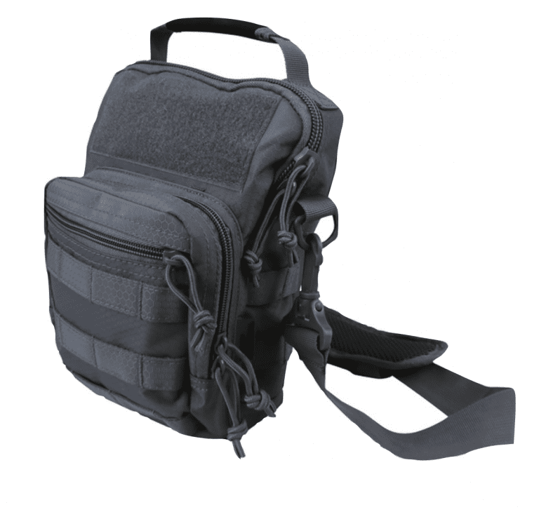 Hex - Stop Explorer Shoulder Bag - Gunmetal Grey
