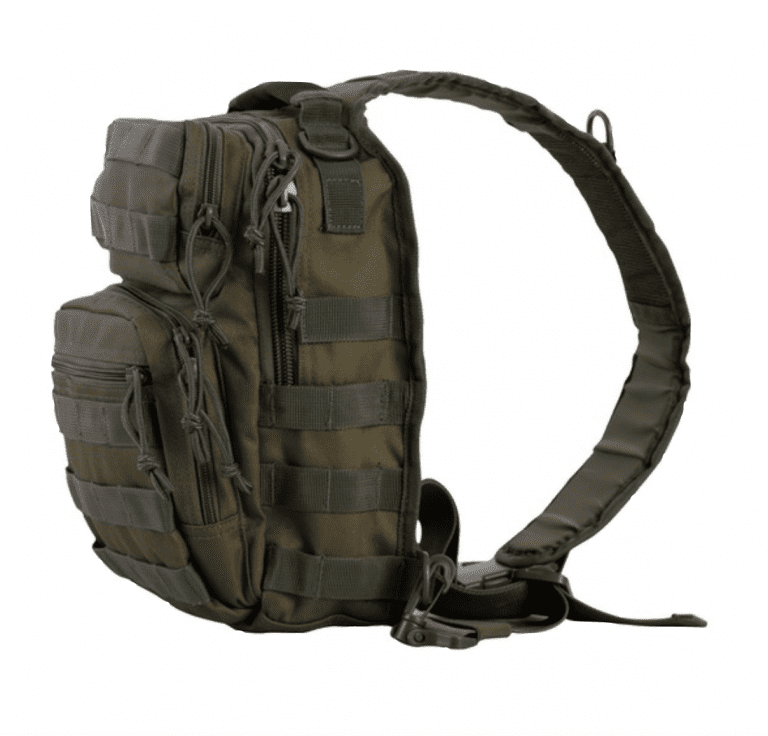 Mini Molle Recon Shoulder Pack - Olive Green