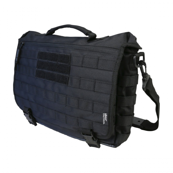 Medium Messenger Bag - 20L- Black