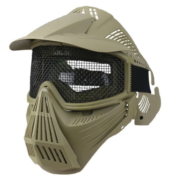 Full Face Mesh Mask - Coyote