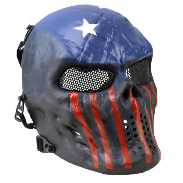 Skull Mesh Mask - USA