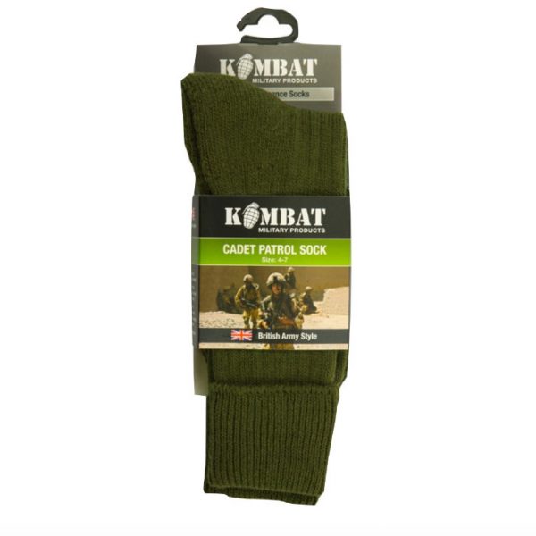 Cadet Socks - Olive Green