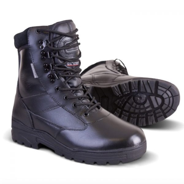 Patrol Boot - All Leather - Black